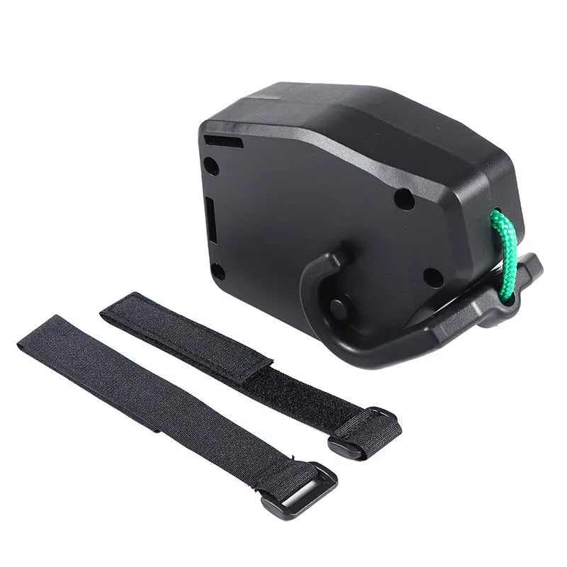 Black plastic bicycle trailer traction rope for connecting parent and child bikes