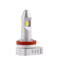 Universal LED fog lamp bulb with aluminium housing for cars and motorcycles
