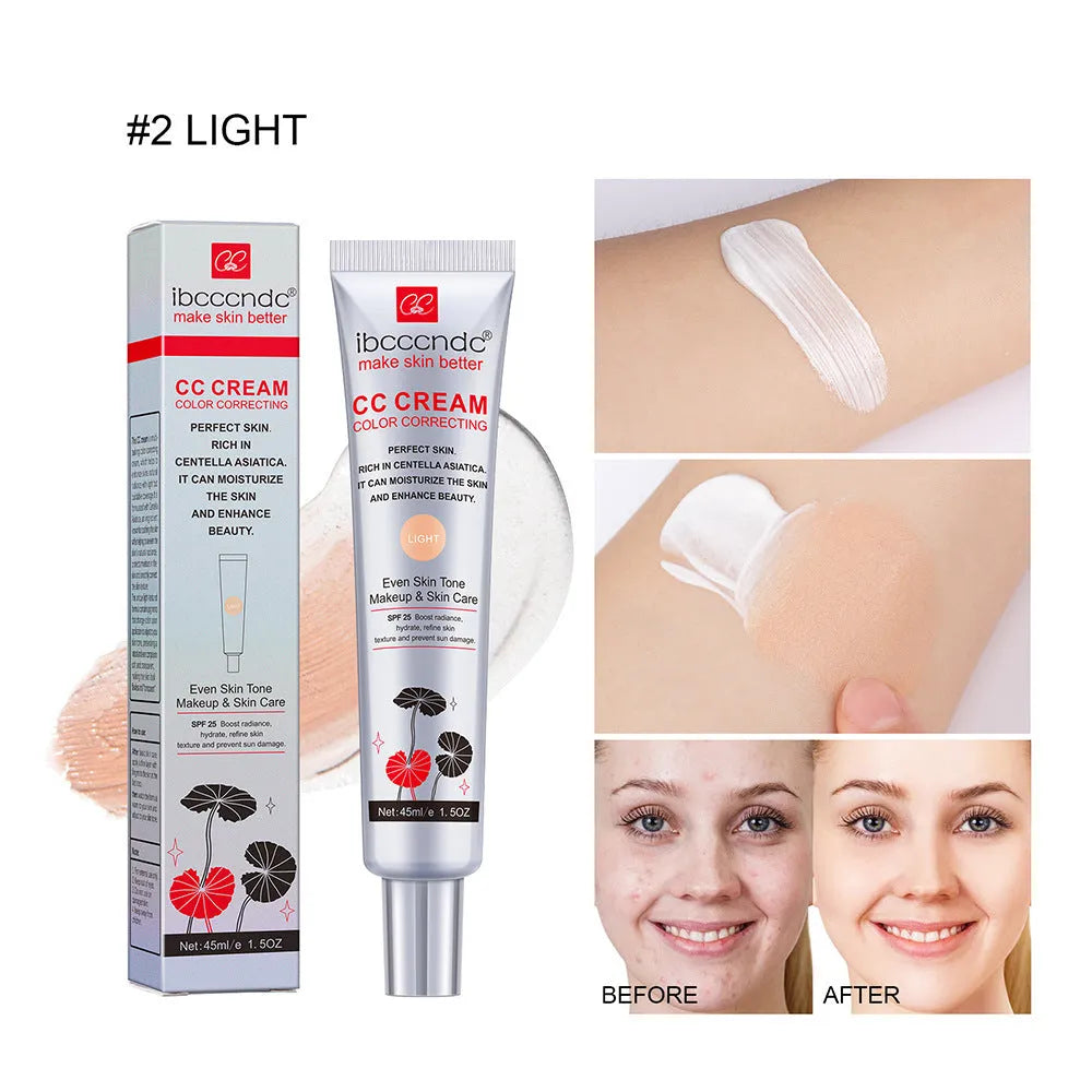 Erborian Centella Asiatica CC Cream tube with colour-adjusting formula for natural coverage