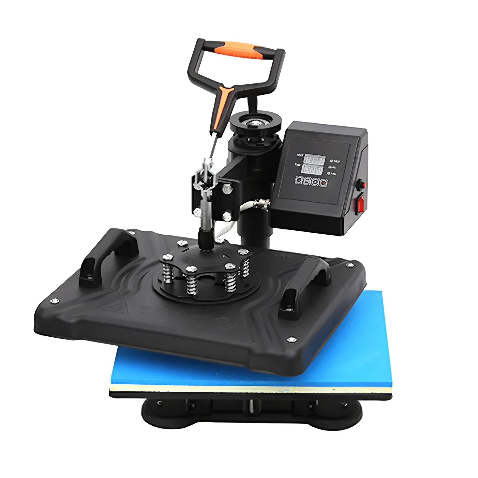 Black clothing thermal transfer machine for T-shirt printing with 70x70x35cm dimensions