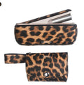 Oxford cloth storage protective bag in leopard print or yellow with waterproof PE lining and padded interior