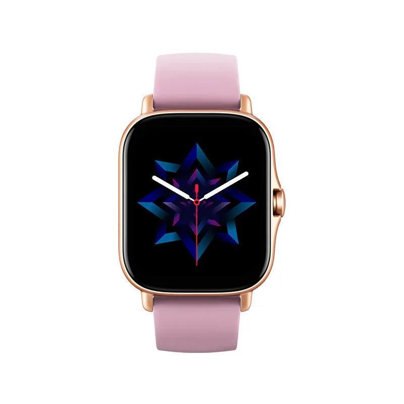 GT20 smartwatch with 1.75 inch touch screen, alloy case and silicone strap showing heart rate and call features