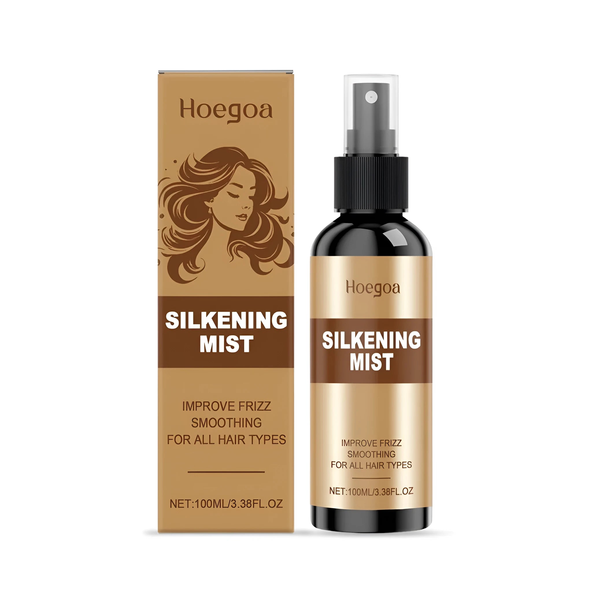 100ml hair care spray bottle with ginger root oil and rosemary leaf extract formula