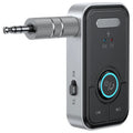 Multi-function Bluetooth 5.3 audio receiver transmitter with 3.5mm interface, Type-C, 300mAh battery, 57x33x13.5mm