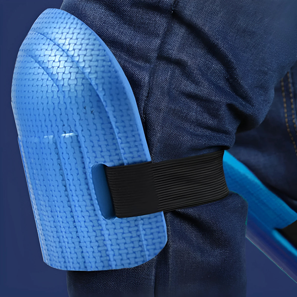 EVA rubber kneecap pads for auto repair and construction work with 11mm thickness
