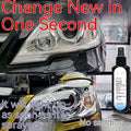 100 ml bottle of car headlight restoration liquid for cloudy lens repair treatment