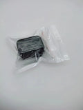 Black and red ABS plastic seat belt lock catch clamp holder for car safety
