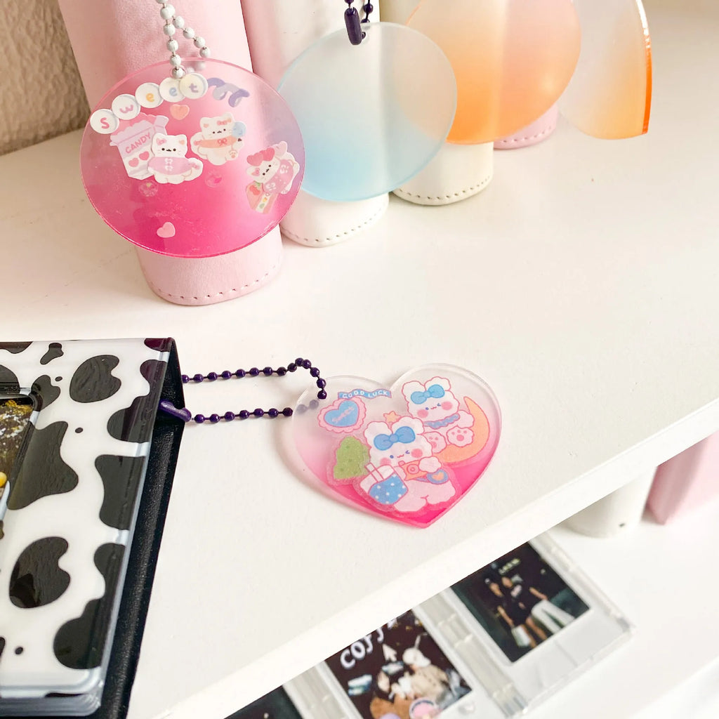Cartoon-style PVC waterproof stickers for agenda notebook and office stationery decoration