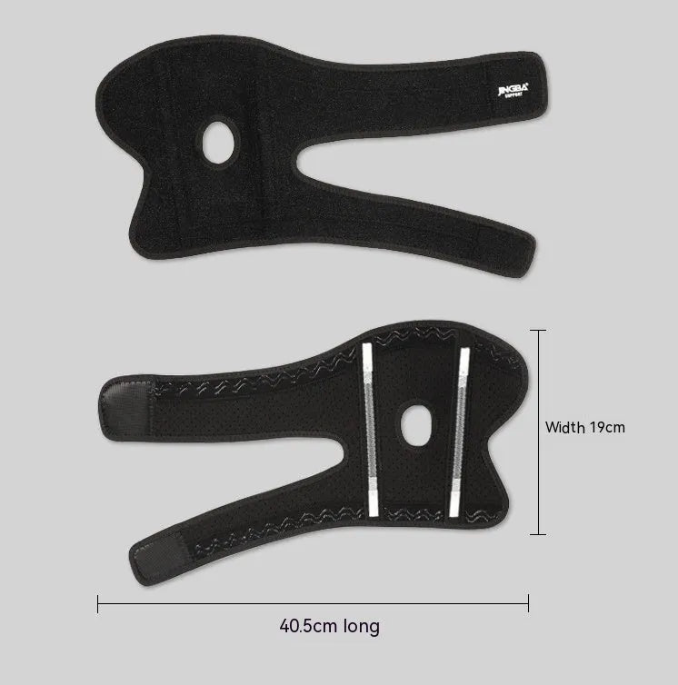 Black adjustable sports elbow guard for adult training and multi-sport protection.