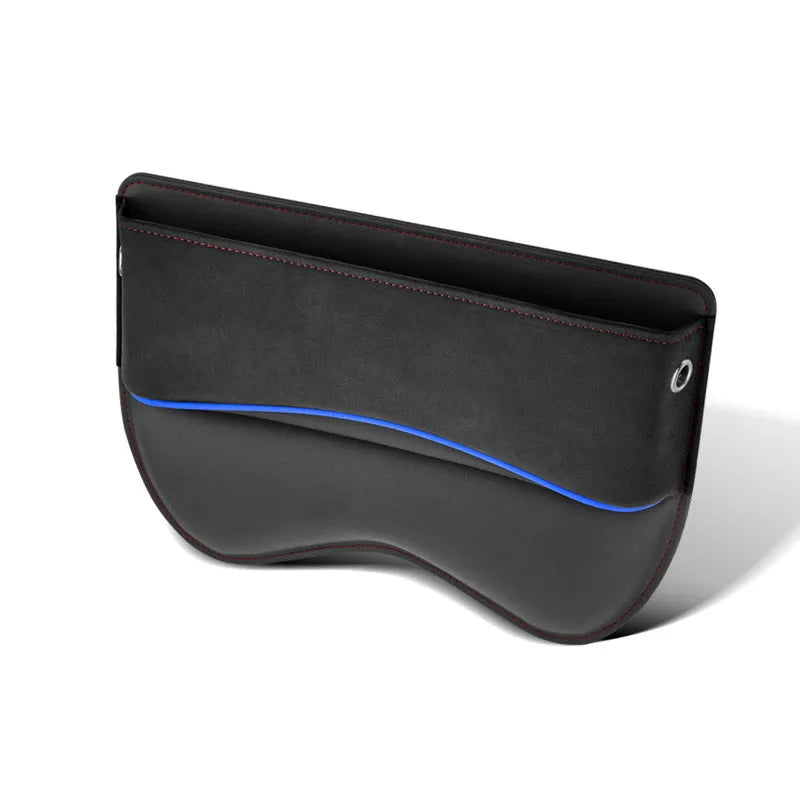 Leather car seat storage box organiser in five colour options