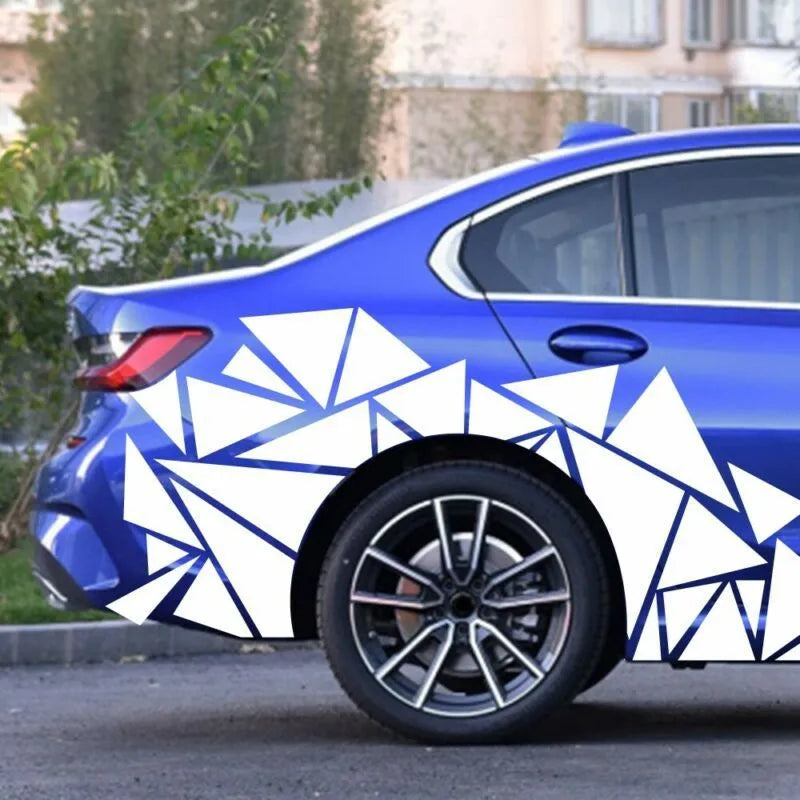 200cm by 60cm car decal sticker for waistline and rear wheel modification in five colour options