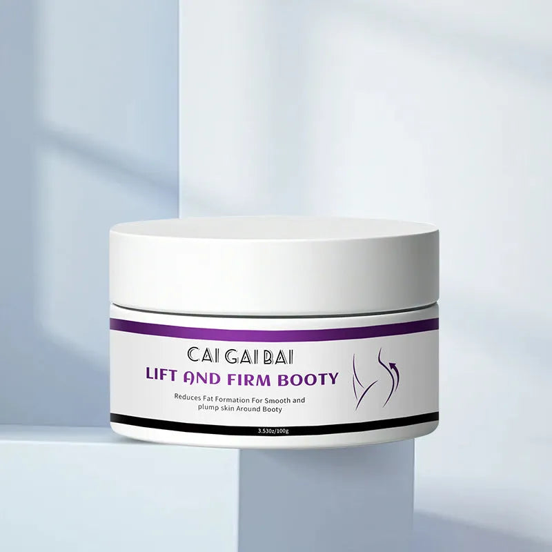 100g tub of hip lifting cream for at-home body contouring and glute firming