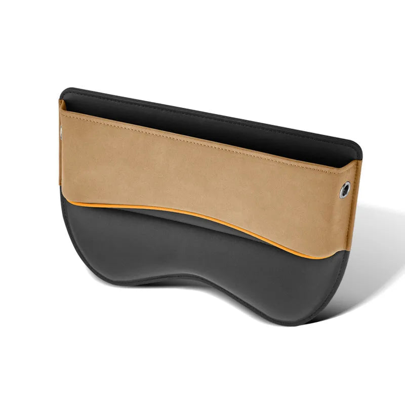 Leather car seat storage box organiser in five colour options