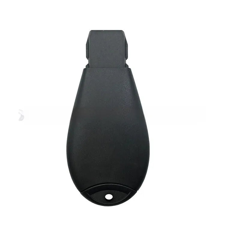 Dodge Chrysler smart key replacement shell in ABS brass and nylon, dimensions 85mm by 42mm by 15mm.