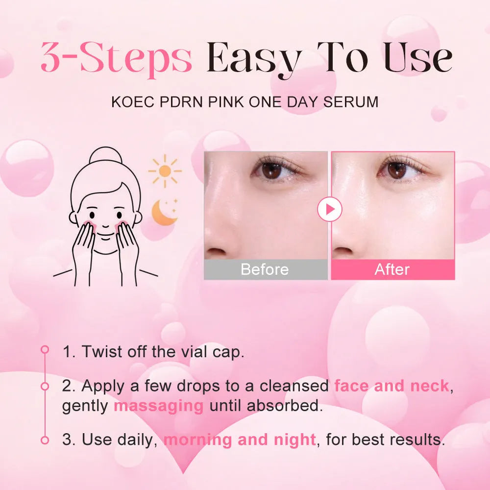 KOEC powder polypeptide disposable moisturising essence masks 10 pack with latex base