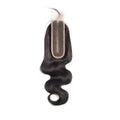 Natural colour straight human hair women's wig showing length options from 8 to 20 inches