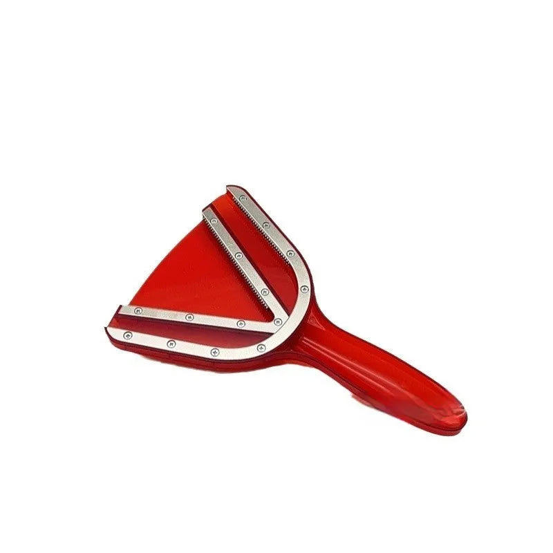 Adjustable telescopic bottle and can opener in red, transparent, or grey colour