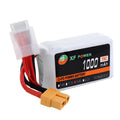 XF Power 14.8V 1000mAh 75C 4S graphene lithium drone battery with XT60 plug