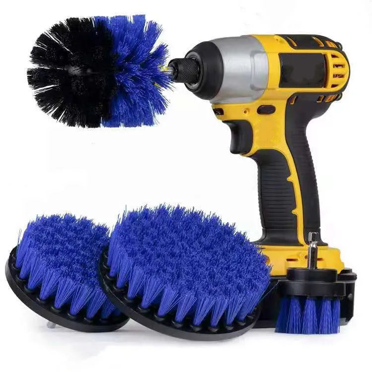 26-piece car wash brush kit with PP construction brushes for automotive cleaning