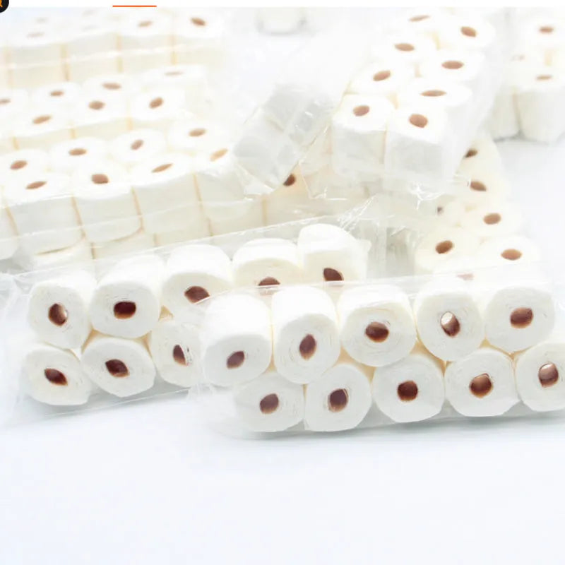Simulated tissue roll paper model toy for children with 30x15x80mm dimensions
