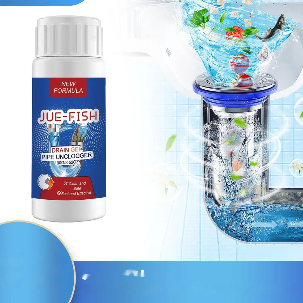 100g pipe dredge agent container for kitchen and bathroom sewer pipe cleaning