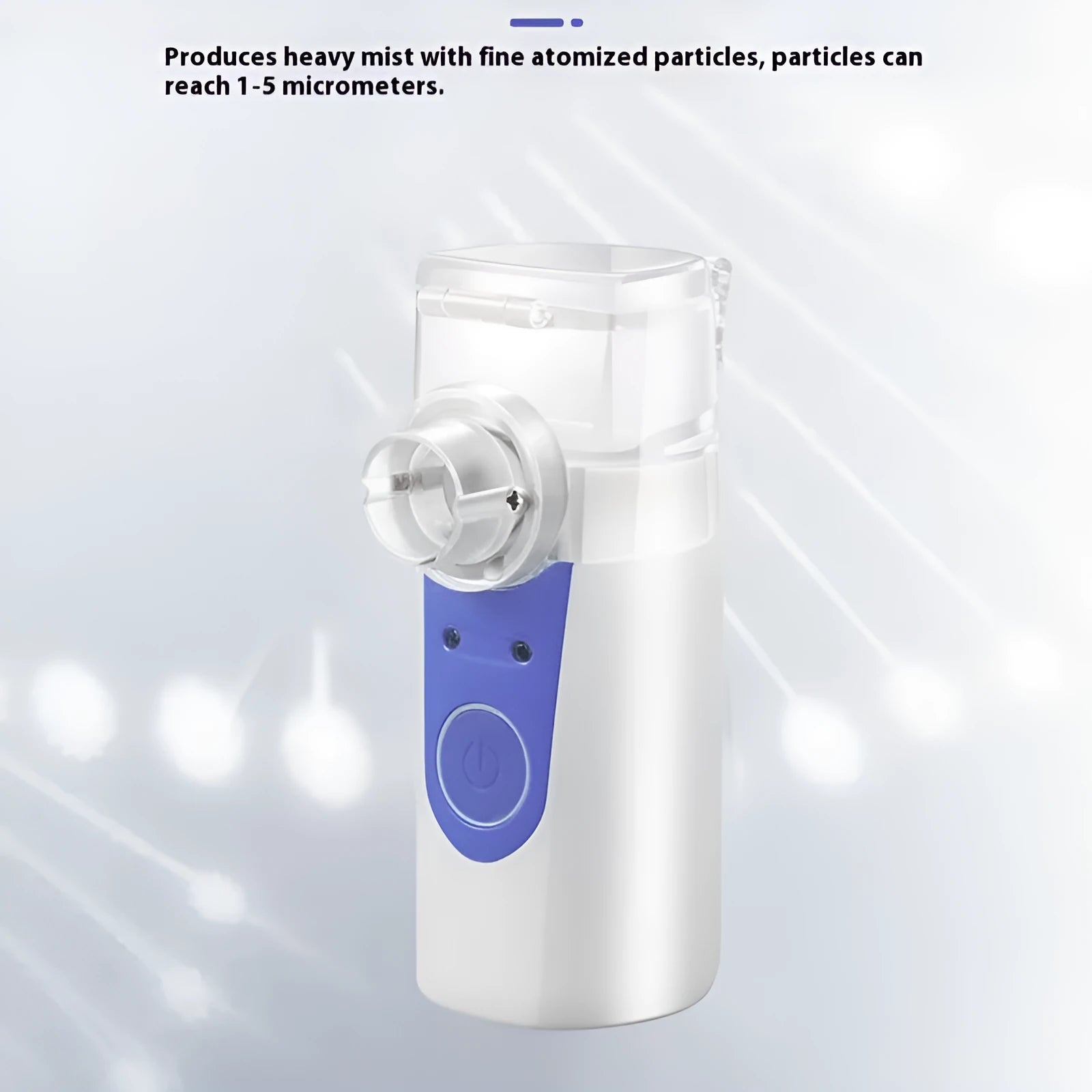 Household USB handheld spray machine with columnar plastic design and water tank