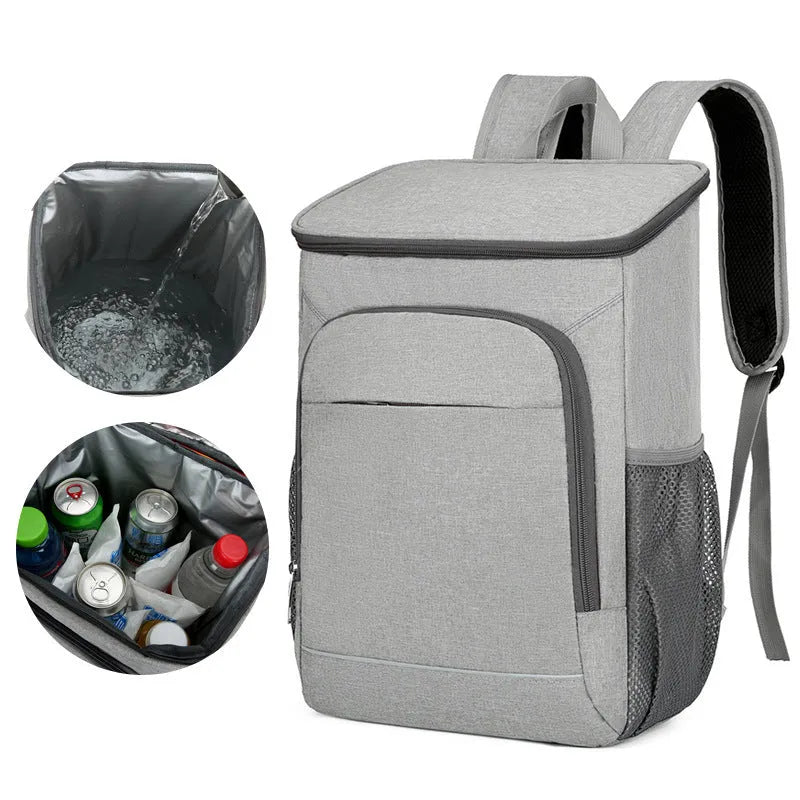 Large outdoor thermal picnic backpack in Oxford cloth with dry-wet separation compartments