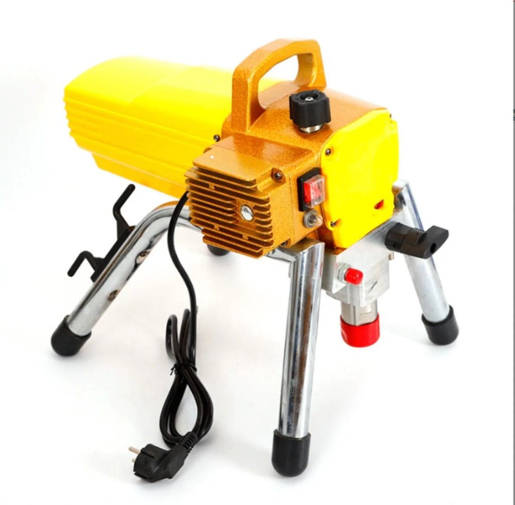 Blue 450 gauge electric airless spraying machine with spray gun and 50cm extension rod