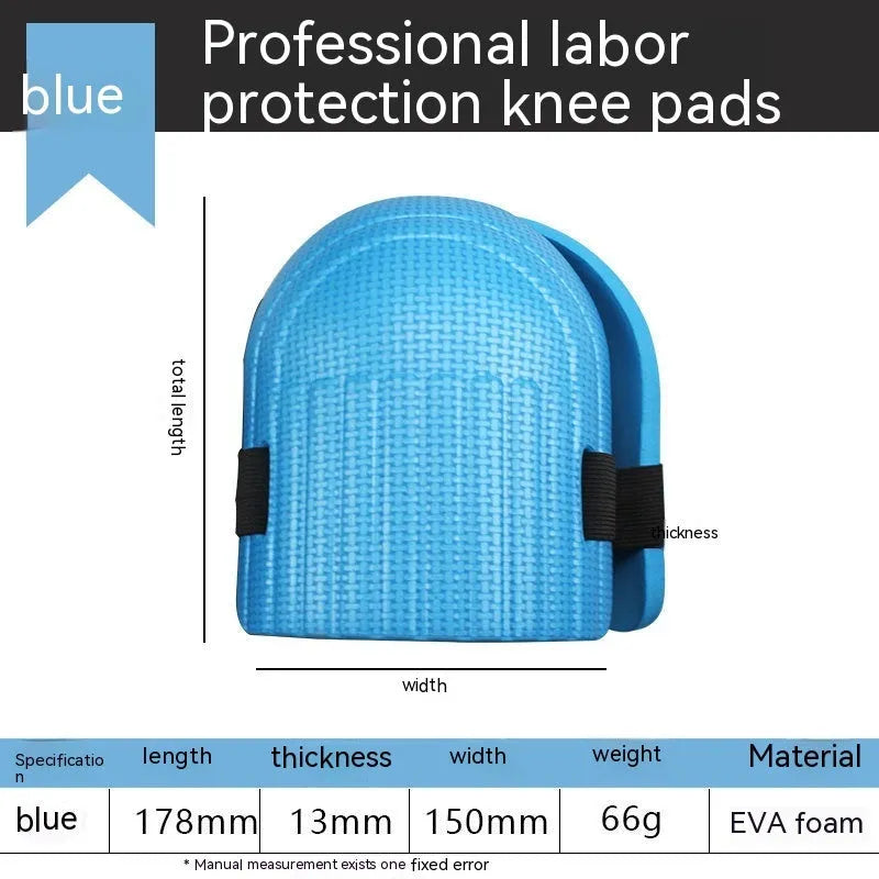 EVA rubber kneecap pads for auto repair and construction work with 11mm thickness