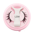 Reusable glue-free false eyelashes made of artificial fibre with natural thick style and waterproof design