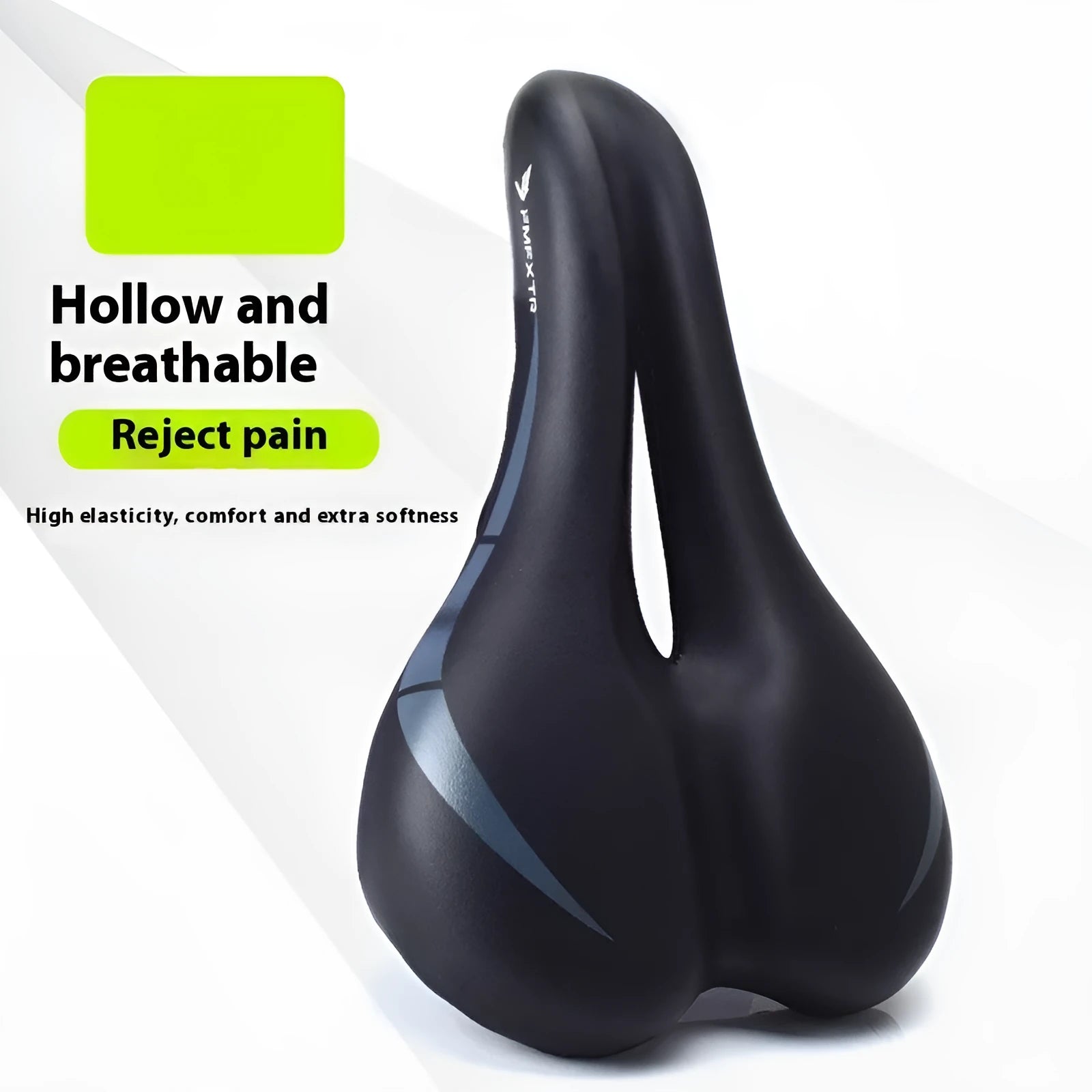 Bicycle saddle cushion accessory with 3147 hollow pattern measuring 270mm by 180mm