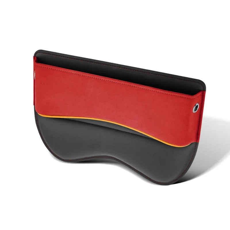 Leather car seat storage box organiser in five colour options