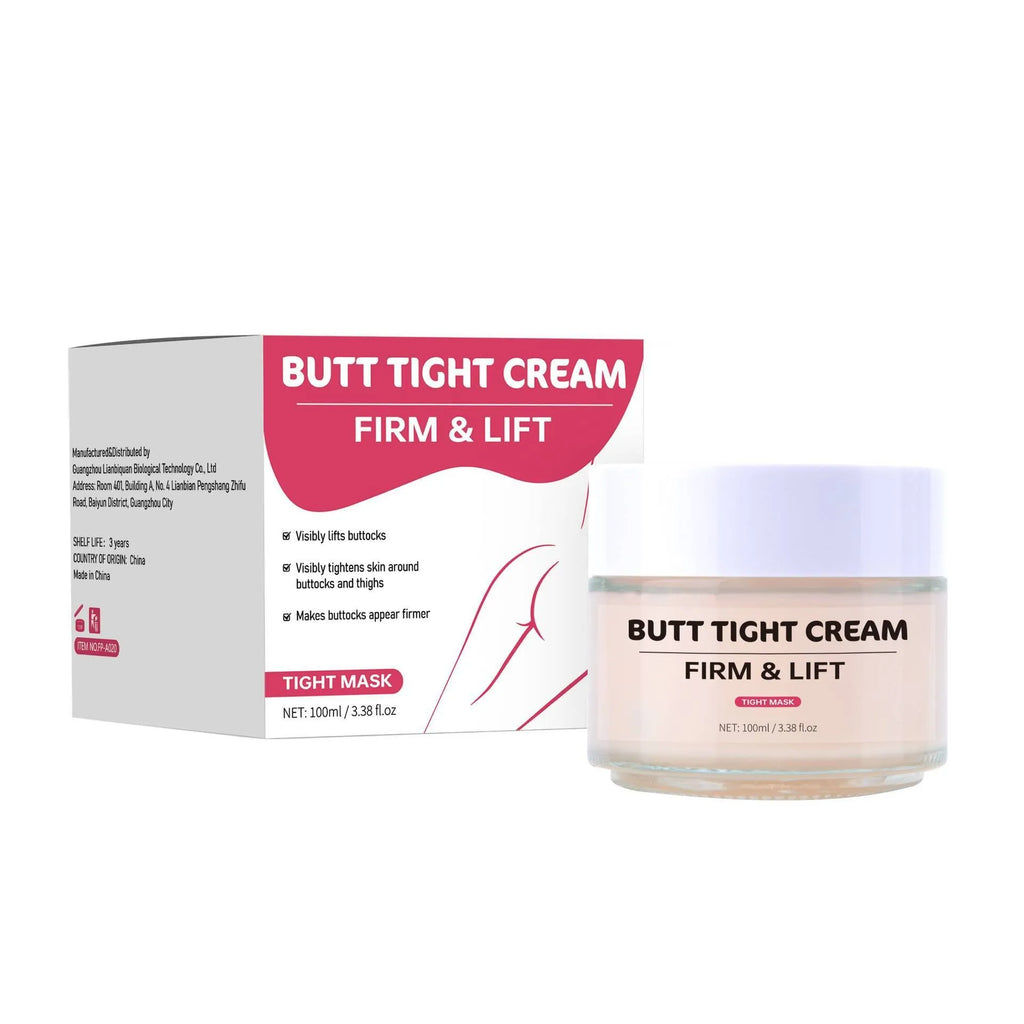100ml hip tightening cream bottle with pump dispenser for hips and thighs