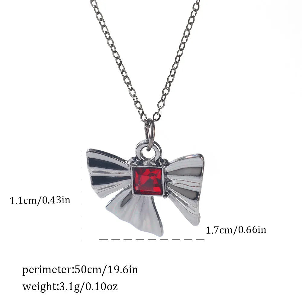 Halloween necklace with electroplated zinc alloy spider bat cross pendant on regular chain