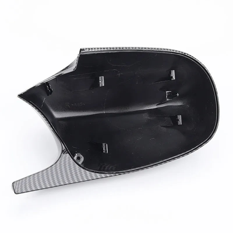 Pair of BMW 3 Series E90 rearview mirror housings in ABS plastic