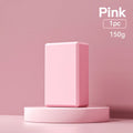 EVA foam yoga blocks in four colours showing hexagonal facets and ridge grip details