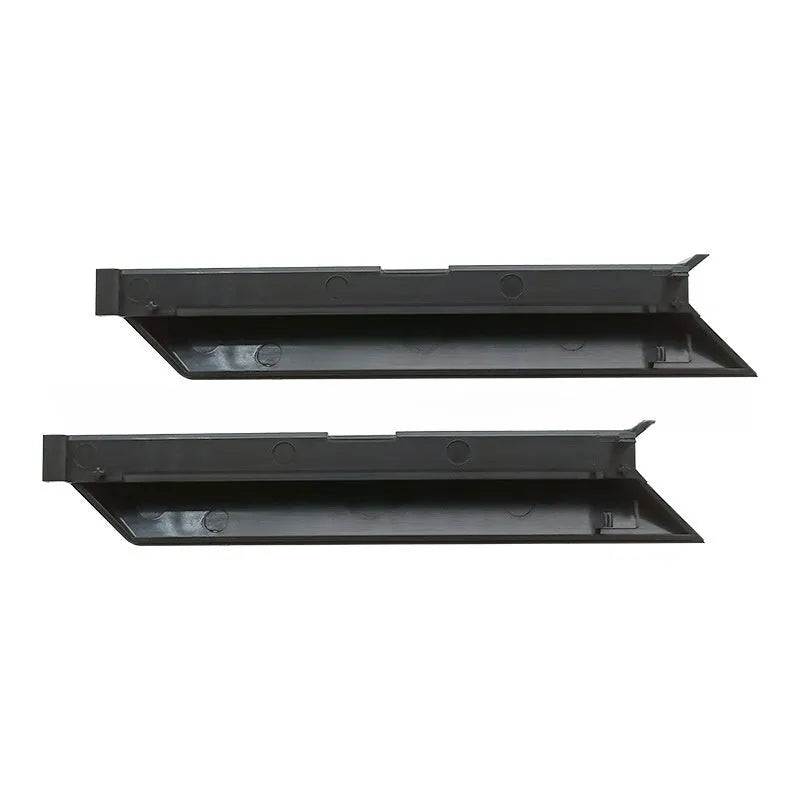 Black PS4 Pro hard drive bottom cover replacement panel with baffle block strip