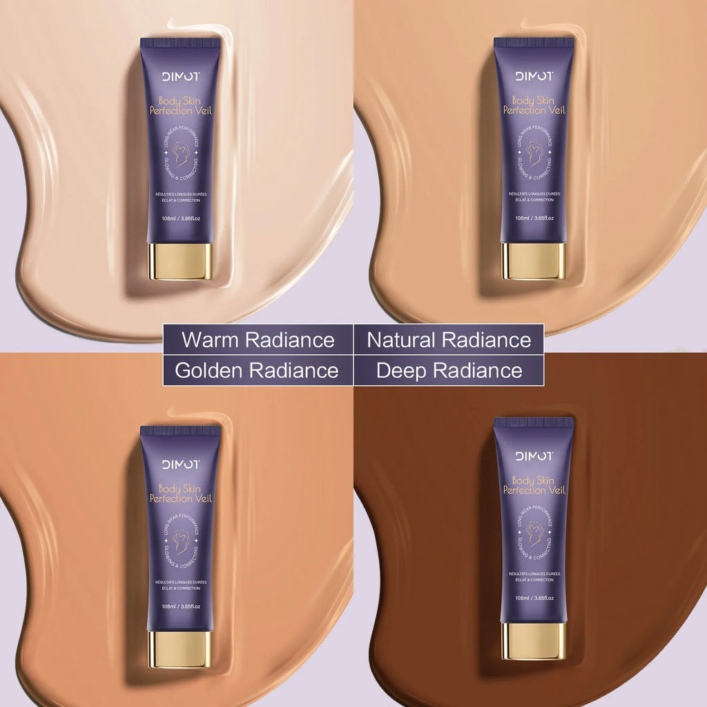 108ml waterproof body concealer makeup cream for tattoo and birthmark coverage with brush and four colour options