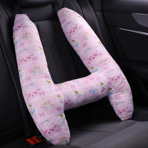 55x70cm car headrest pillow with decorative pattern options for automotive travel comfort