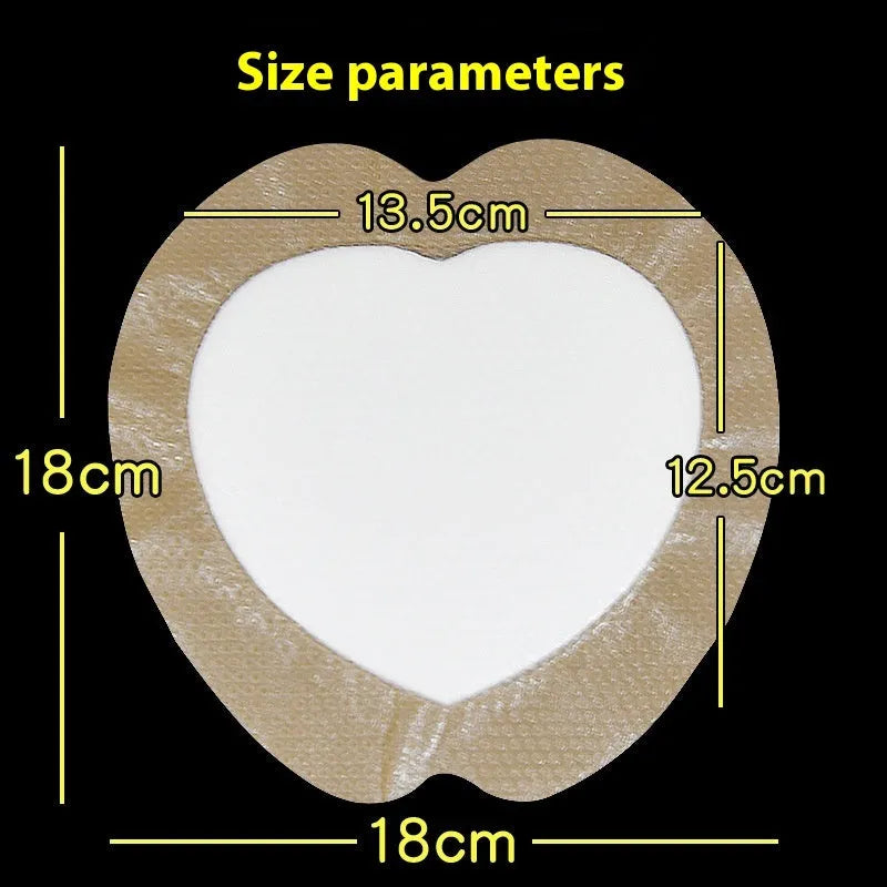 Large 20cm skin-coloured silica gel foam bedsore sticker medical dressing