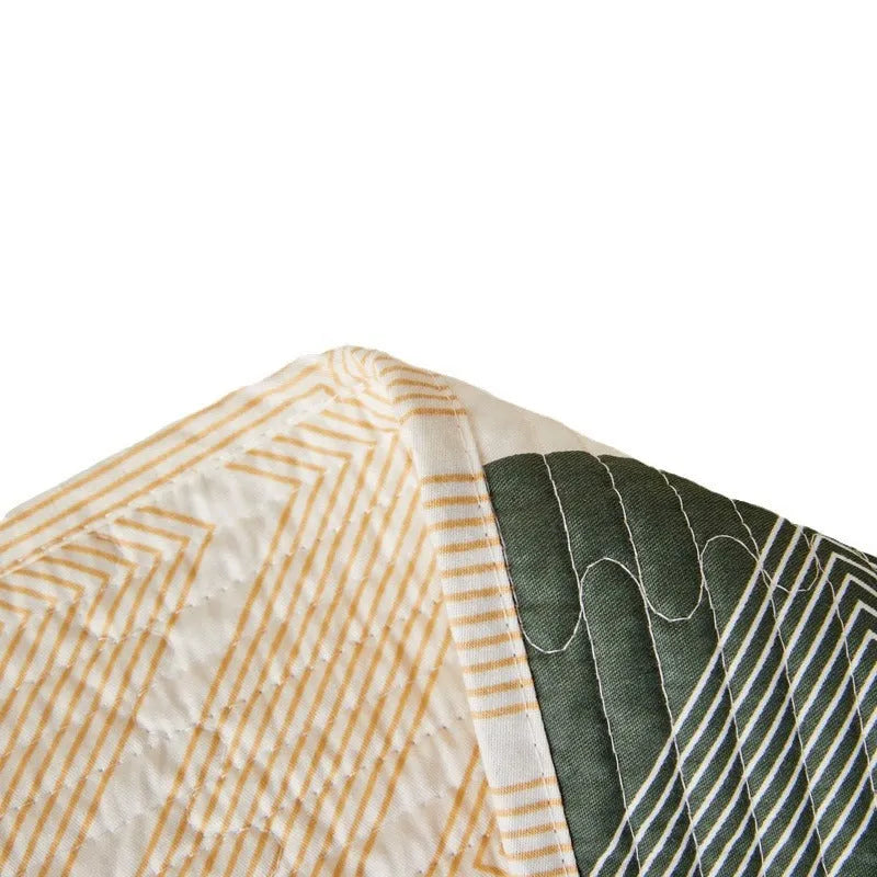Pure cotton printed bed sheet set in modern simplicity design for 2.2 metre beds
