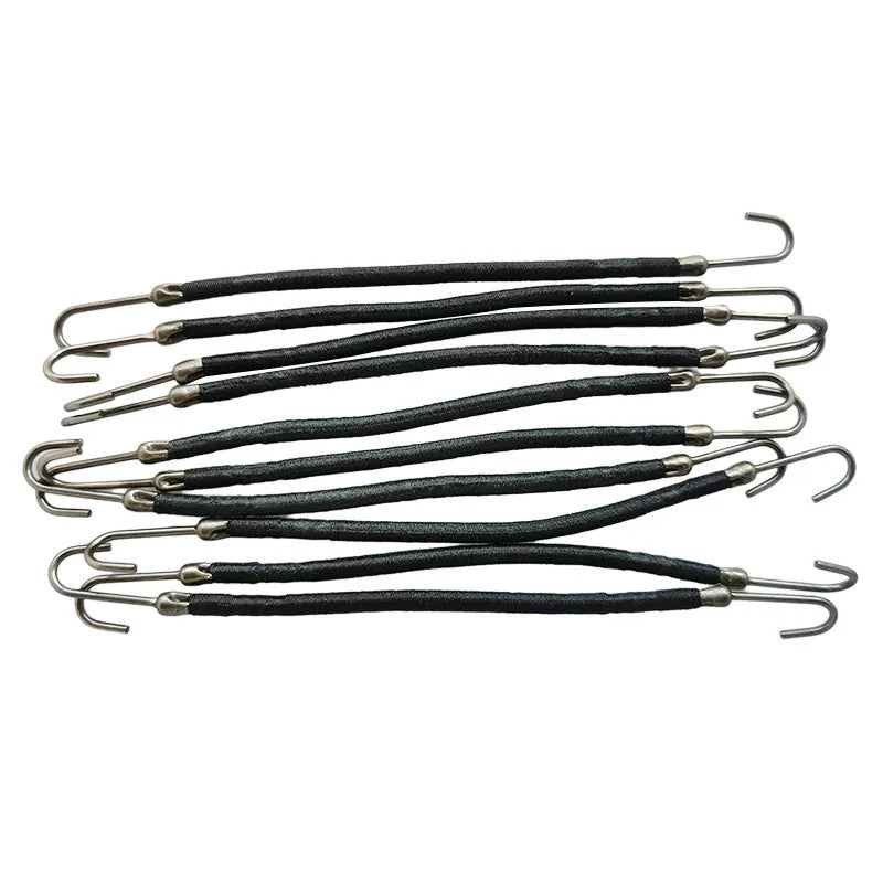 Double hook wig attachment tool with solid colour weaving construction