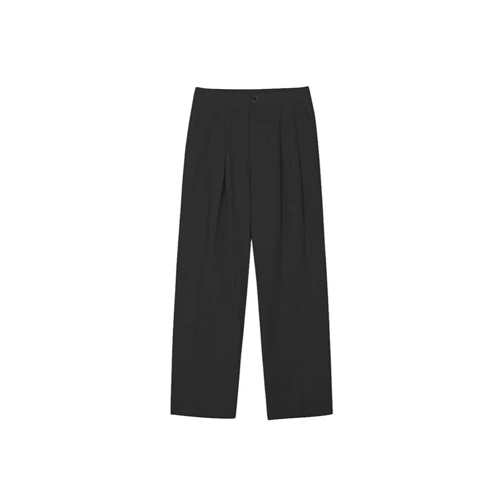 Men's lightweight cotton linen trousers in solid colours with pencil leg opening and casual fit