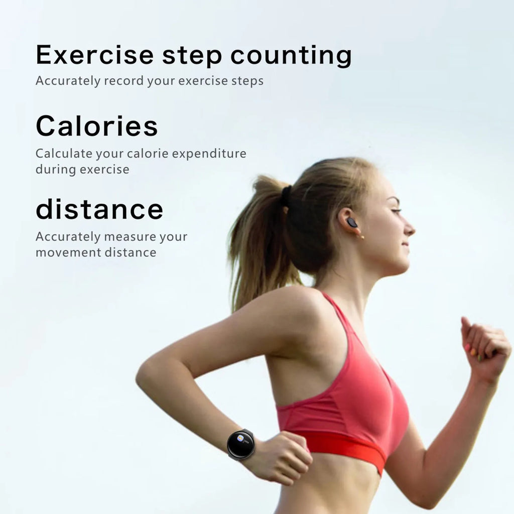 Black detachable smart bracelet and Bluetooth headset combo for fitness tracking and wireless calls.