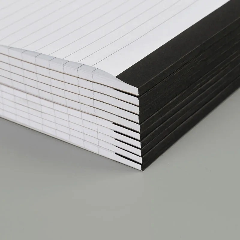A4 tearable note pad with ivory white pages and paper cover for meeting minutes