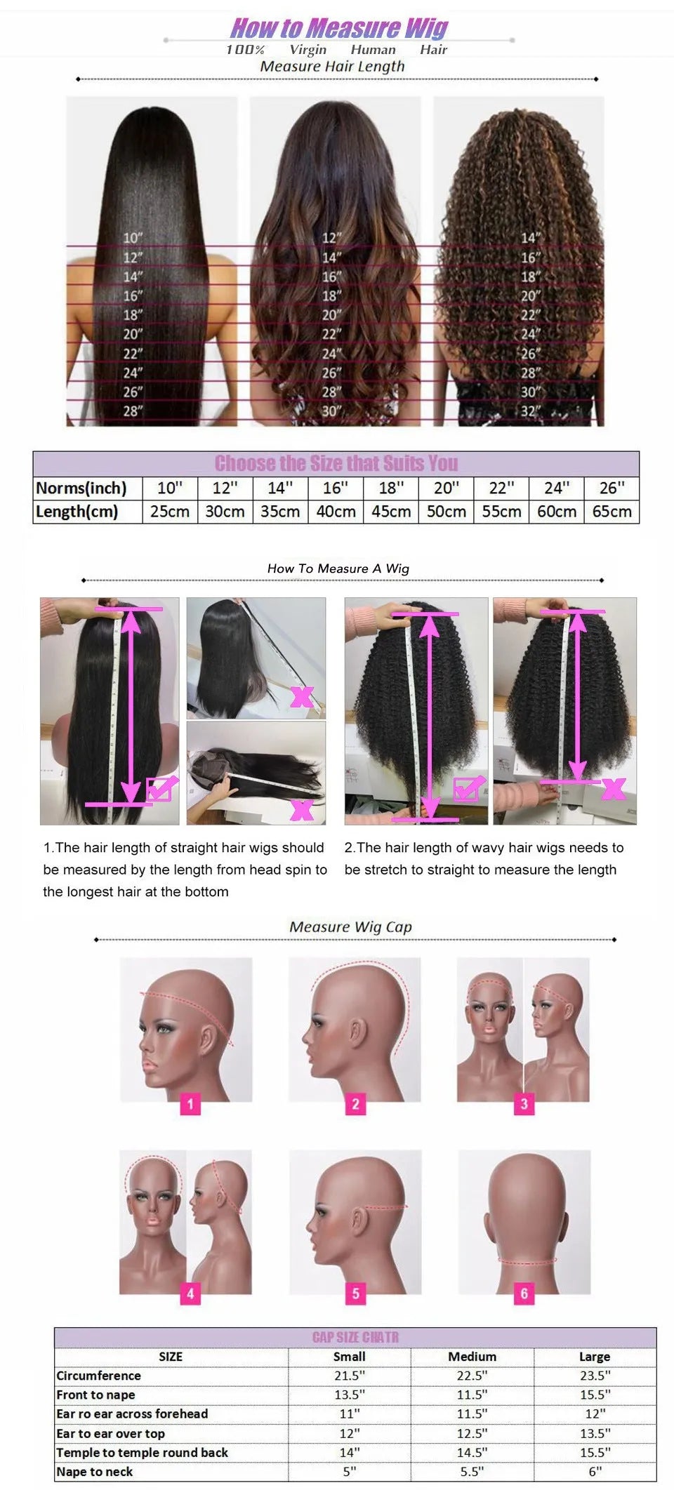 Body wave human hair lace front wig on a stand, showing medium-long length and lace front construction.