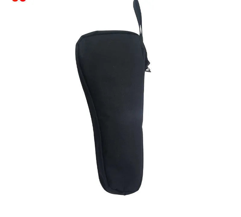 Black cloth storage bag for mobile phone stabilizer accessories organisation