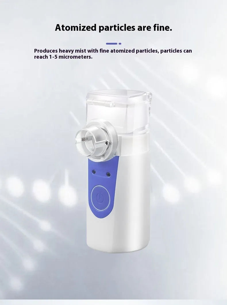 Household USB handheld spray machine with columnar plastic design and water tank